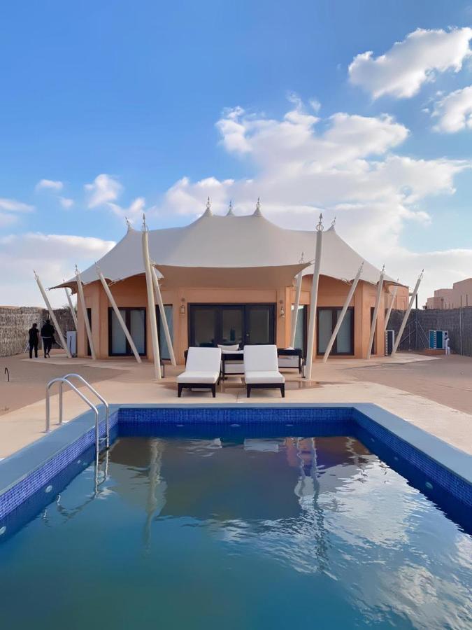 Al Badayer Retreat By Sharjah Collection Hotel Margham Exterior foto A tent at the resort
