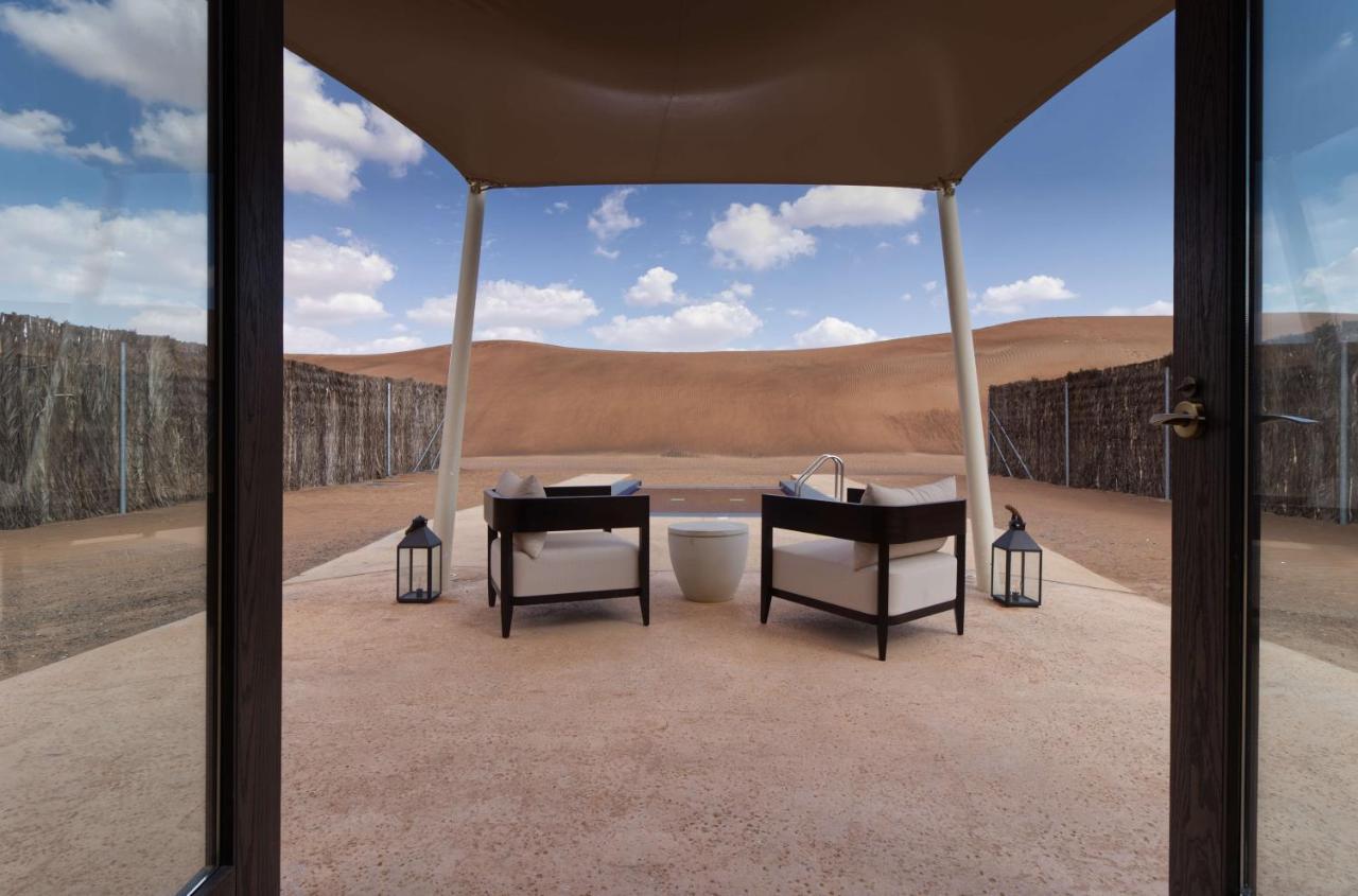 Al Badayer Retreat By Sharjah Collection Hotel Margham Exterior foto The view from a suite at the Al Maha Desert Resort